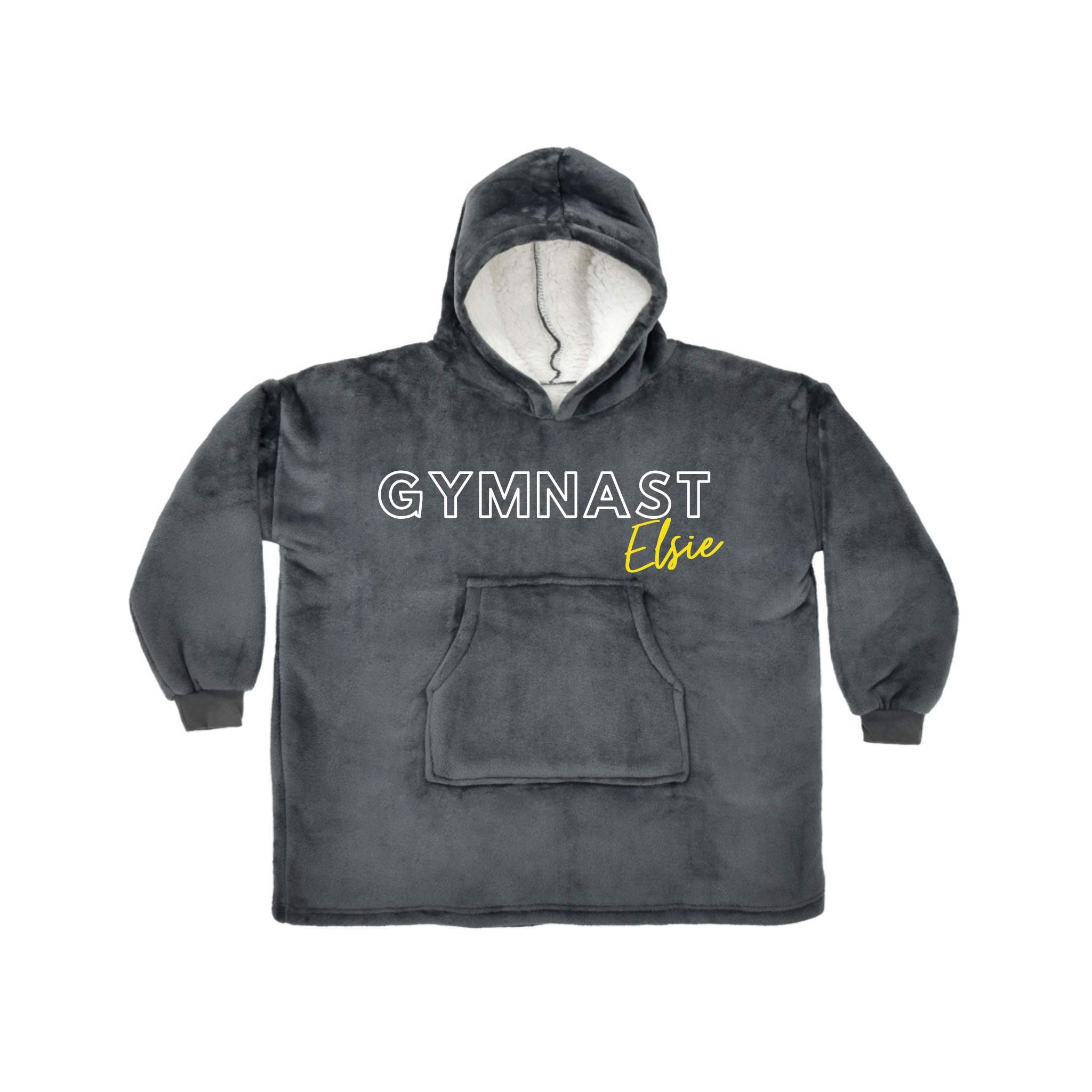 Gymnastics personalised hoodie hotsell