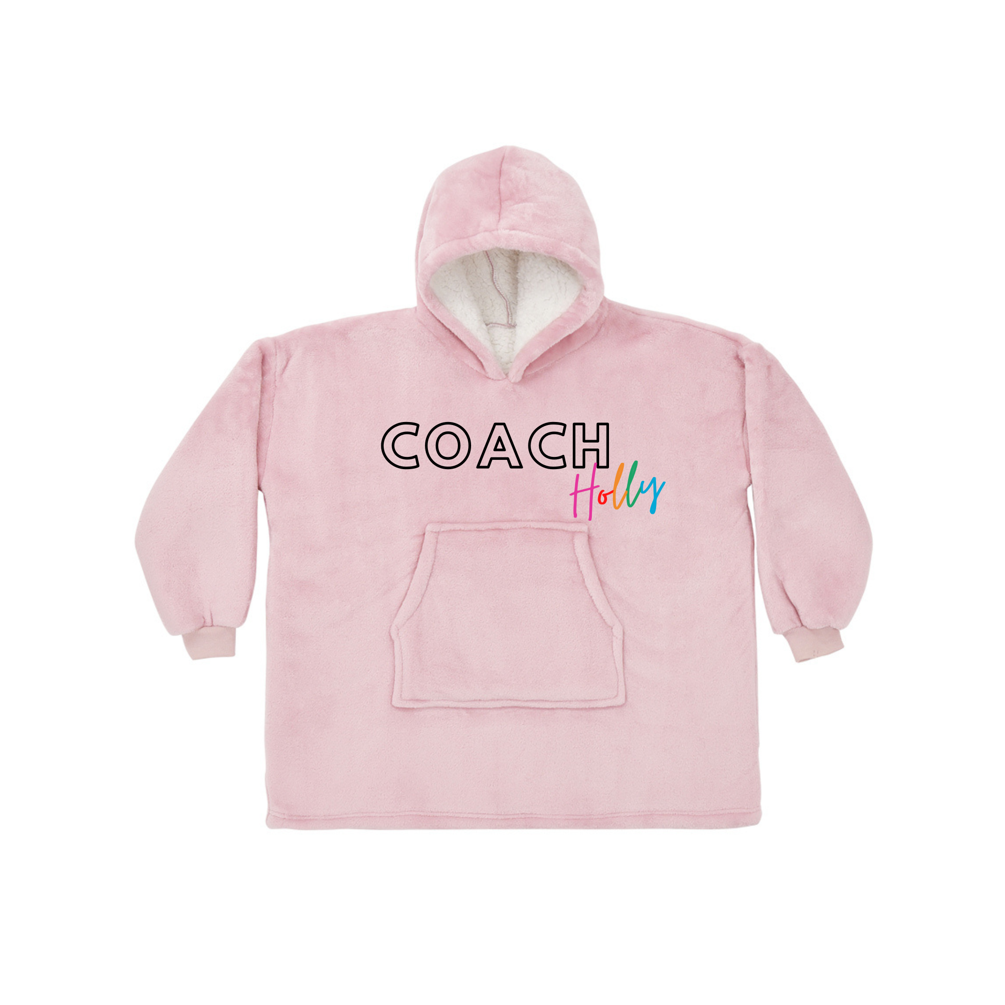 Personalised Coach Hooded Blanket - Main Image